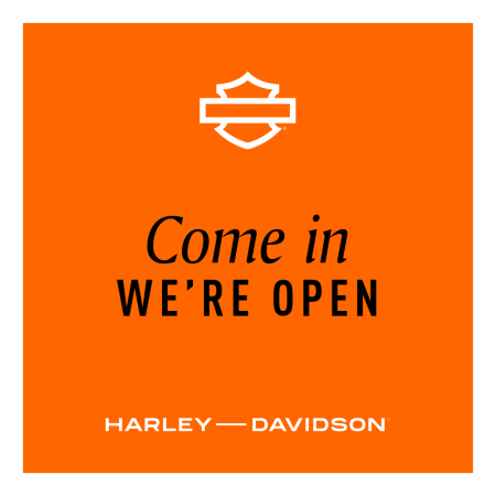 We're Open
