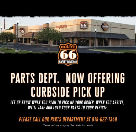 Parts Curbside Pick-up