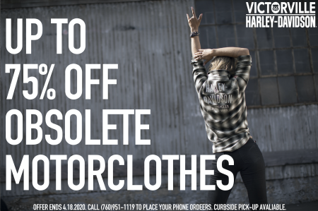 75% OFF Obsolete Motorclothes!