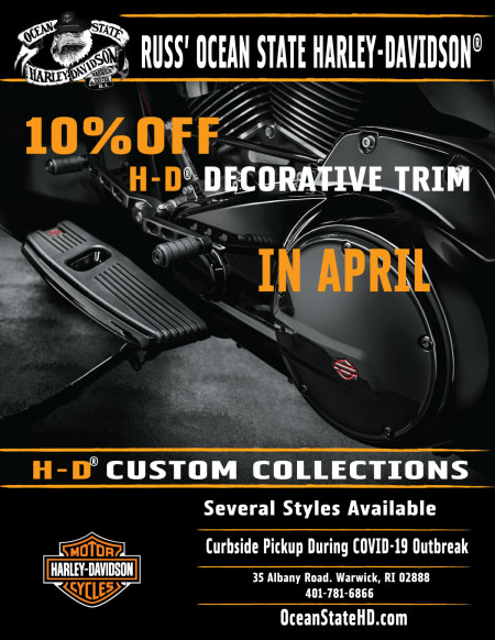 10% Off Decorative trim in April