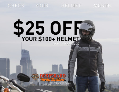 Check Your Helmet Month