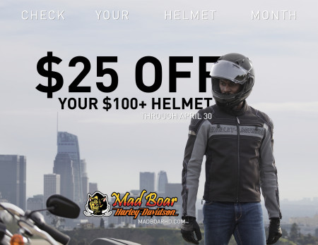 Check Your Helmet Month
