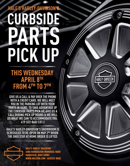 Curbside Parts Pick Up