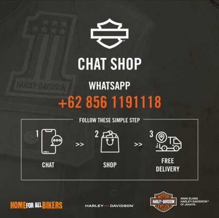 Get FREE DELIVERY for order via CHAT SHOP