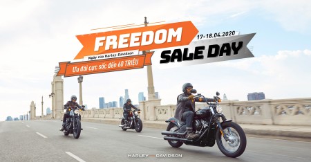 Ưu đãi chất - duy nhất tại Freedom Sale Day 17 & 18.04.2020