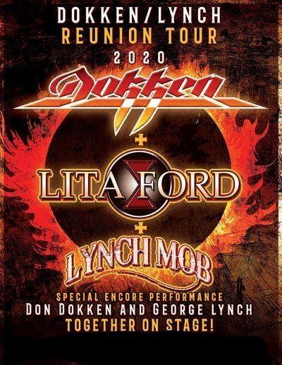 Dokken, Lita Ford & Lynch Mob
