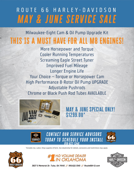 May & June Service Special