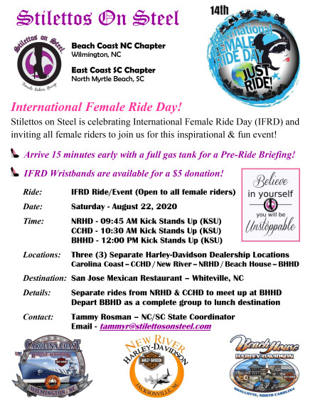 International Female Ride Day