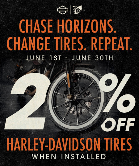 20% Off H-D® Tires