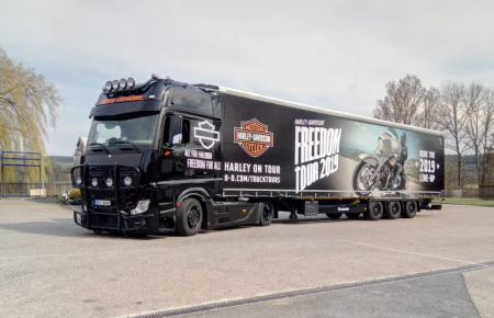 Testovací jízdy na Borských Polích - Harley on tour 2020