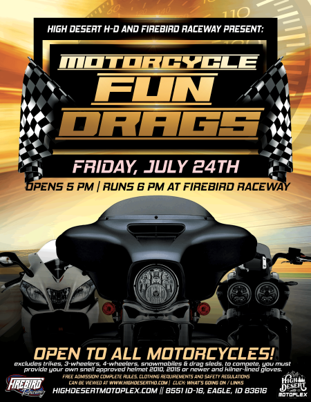 MOTORCYCLE FUN DRAGS