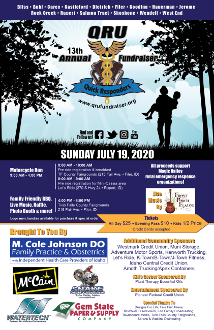13th Annual QRU Fundraiser