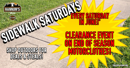 Sidewalk Saturdays!