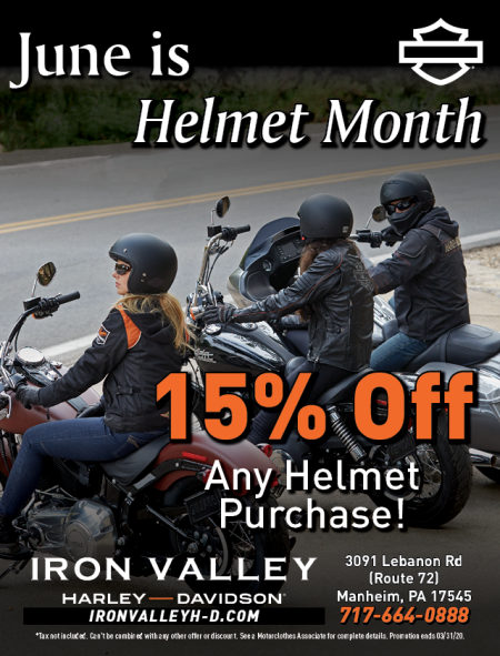 June Is Helmet Month