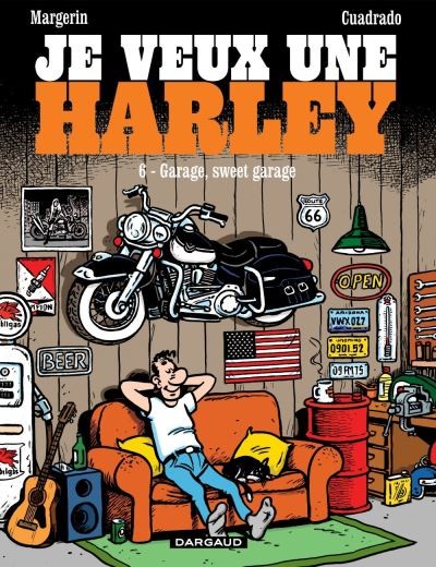 Franck Margerin dédicacera le dernier tome de la célèbre série BD Je veux une Harley : Garage,Sweet Garage