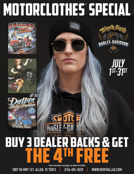 July Motorclothes Special
