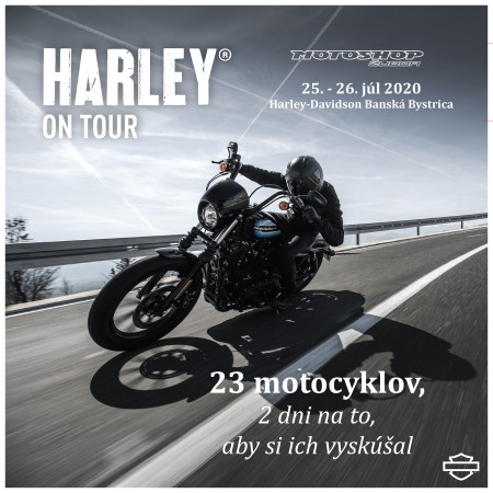 HARLEY ON TOUR 2020 BANSKÁ BYSTRICA
