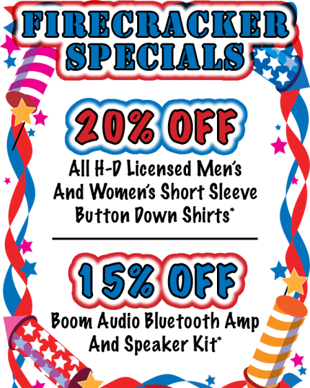Firecracker Specials