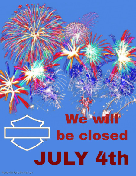 CLOSED JULY 4TH