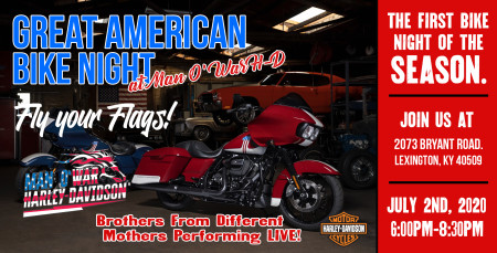 Great American Bike Night at Man O' War H-D