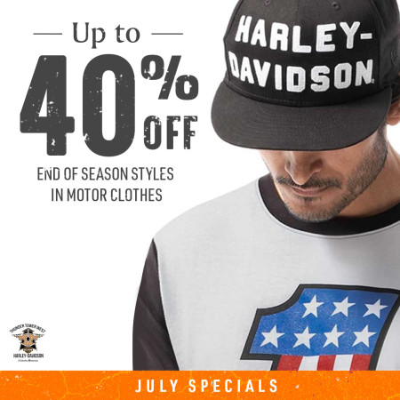 End of Season Clothing Sale
