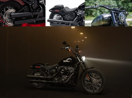 Du 21 Juillet au 31 Août, les Softails Street Bob sont à l'honneur !