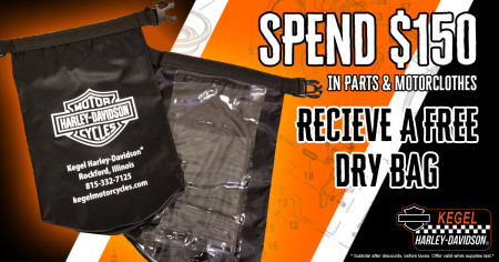 Free Dry Bag with $150+ Purchase