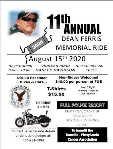 August Memorial Ride