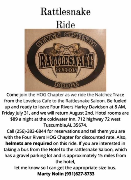 Rattlesnake Saloon Ride