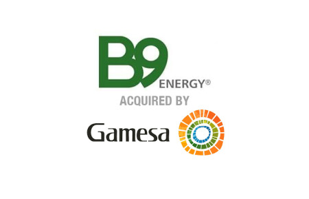 B9 Energy Acquired by Siemens Gamesa