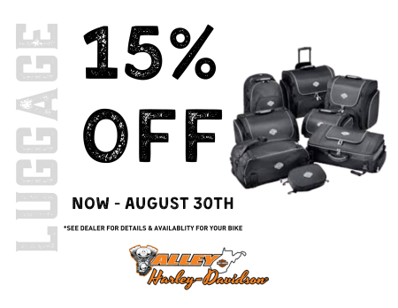 15% OFF LUGGAGE