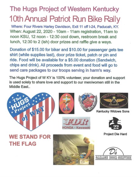 10th Annual Patriots Run Bike Rally