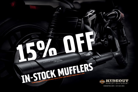August is Hot - So Are Our Mufflers!