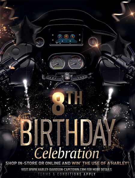 Celebrate with us our 8th Birthday!