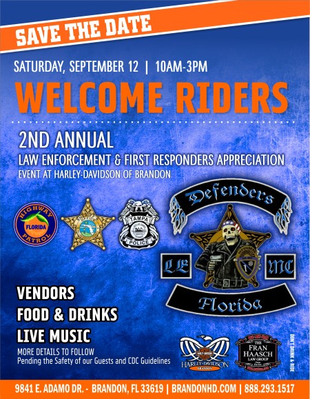 2nd ANNUAL Defenders Ride