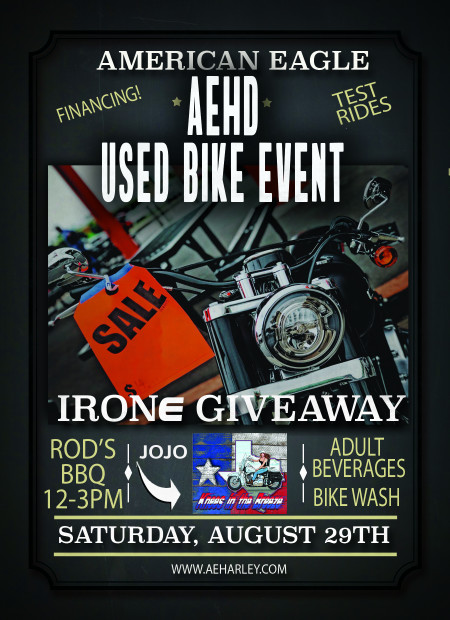 Used Bikes, Knees in the Breeze, IRONe Giveaway Weekend