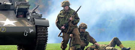 American Heritage Battlefield Re-enactment