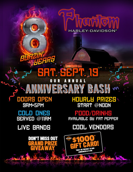 8th Anniversary Bash!