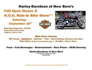 H.O.G. Ride-In Bike Show