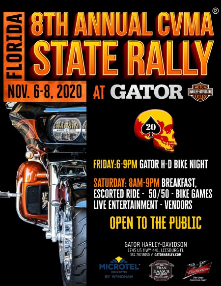 8th Annual CVMA Florida State Rally
