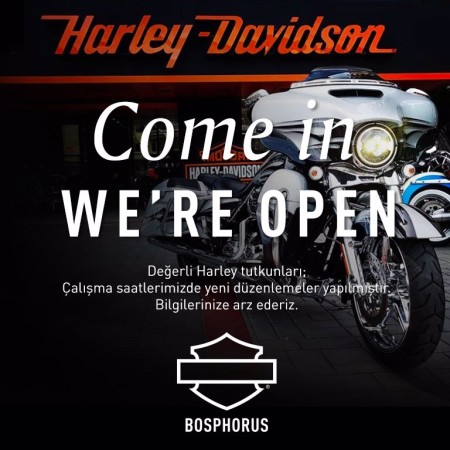 WE ARE OPEN