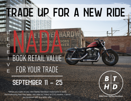 NADA Book Retail Value for your Trade