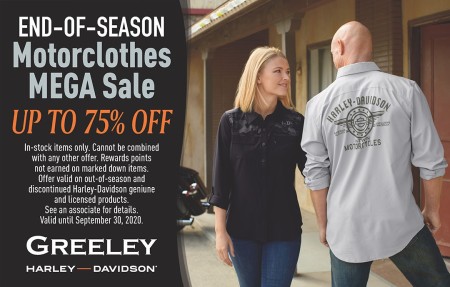 End-of-Season Motorclothe MEGA sale