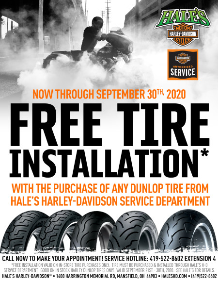 Free Tire Installation*