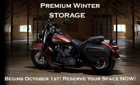 WINTER STORAGE OCTOBER 1st 2020 thru April 1st 2021