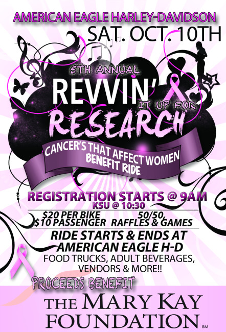 5th Annual Revvin' It Up For Research Ride
