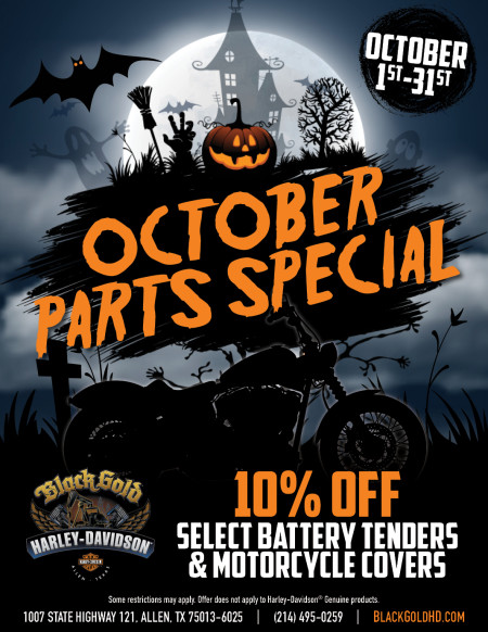October Parts Special