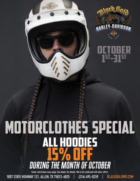 October Motorclothes Special
