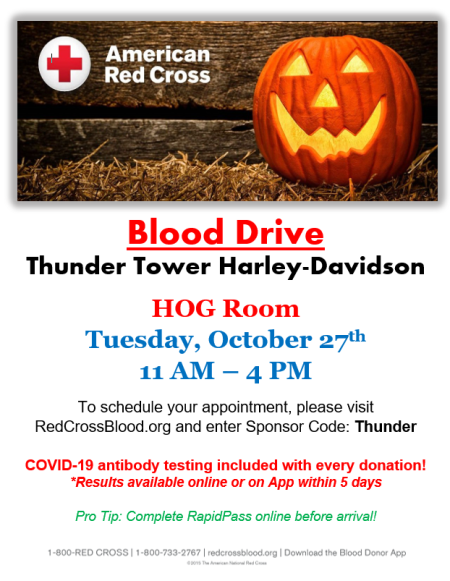 Blood Drive @ Thunder Tower H-D