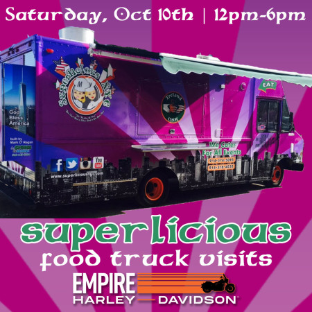 Superlicious Food Truck At Empire Harley